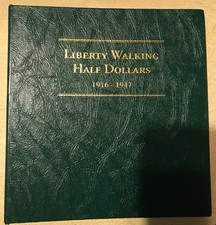 1939-1947 Silver Liberty Walking Half Dollar Littleton Coin Album LCA5 Archival 