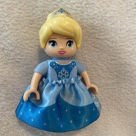 Lego Duplo Cinderella Princess With Removable Skirt 2.5" Figure #10855 VTG