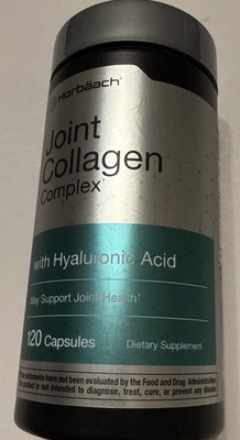 HORBAACH JOINT COLLAGEN COMPLEX  WITH HYALURONIC ACID 120 Capsules  Exp 7/28 