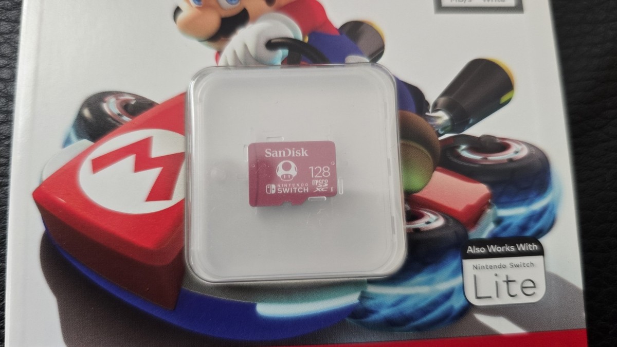 x2 SanDisk Mario & Zelda MicroSDXC for Nintendo Switch Switch Lite