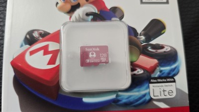 x2 SanDisk Mario & Zelda MicroSDXC for Nintendo Switch Switch Lite
