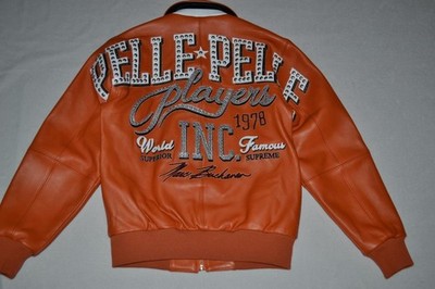 AUTHENTIC Pelle Pelle Men's LEATHER PLAYERS INC WORLD FAMOUS
