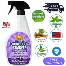 Instantly Eliminates Skunk Odor: Our de-skunk spray will effectively eliminate t