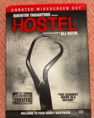 Hostel PART 1 DVD THE MOVIE Unrated Widescreen