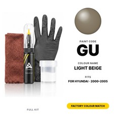 Touch Up Paint For Hyundai GU Light Beige Full Kit Professional Auto Touch Up