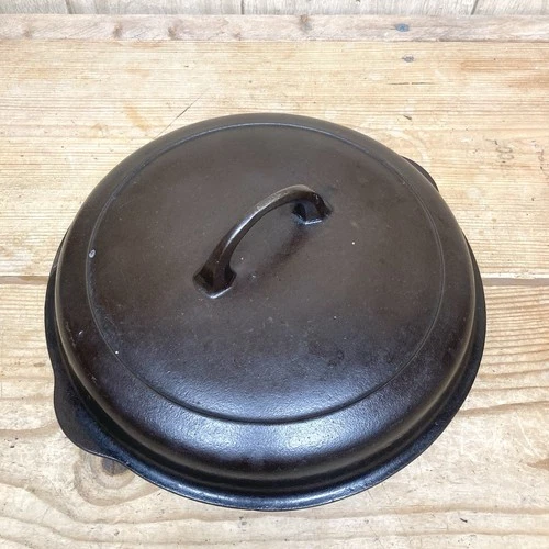 Vintage Griswold No 8 Cast Iron LID ONLY 1098B Erie PA Good