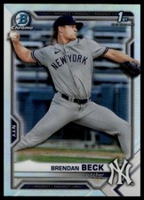 2021 Bowman Draft #BDC-118 Brendan Beck Chrome Refractor