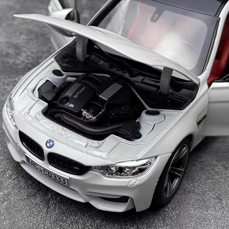 Norev 1/18 BMW M3 F80 5th Diecast Model Car Toys Gift