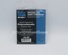 ARCONE 04-0P Outside Replacement Polycarbonate Lens, 110mm X 90mm (5 pieces)