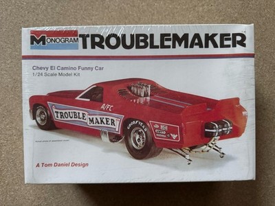 Monogram Troublemaker Chevy El Camino (8283) | 1:24, 1973 | FACTORY-SEALED