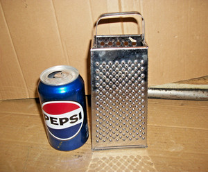 Vintage Medium Size Metal/Steel Box Type Cheese Grater/Vegetable Shredder Japan
