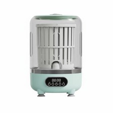 Mini Machine à Laver avec Essorage Lave-Linge Compact sans Fil pour Buanderie