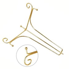 Support en fer réglable pour afficher des plaques décoratives design léger