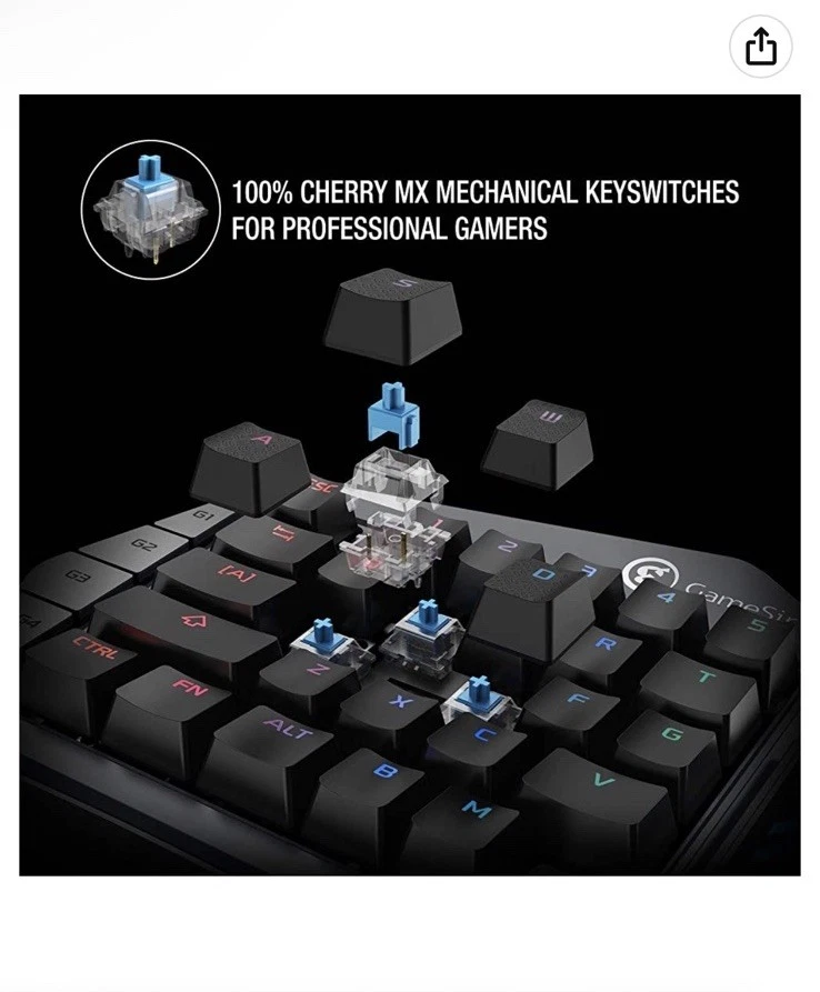 GameSir Z1 Programmable Gaming Keypad for PC/Console Brand New  - Image 3 of 4