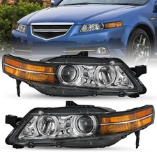 Base/Navi Model HID Xenon Factory Style Headlights For 2007-2008 Acura TL 