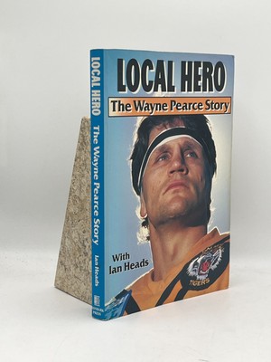 Local Hero Wayne Pearce Story Ian Heads Paperback Ironbark Press Sports Bio
