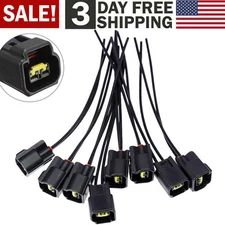 8pcs Ignition Coil Connector Plug Harness For Ford F-150 F-250 4.6L 5.4L 6.8L