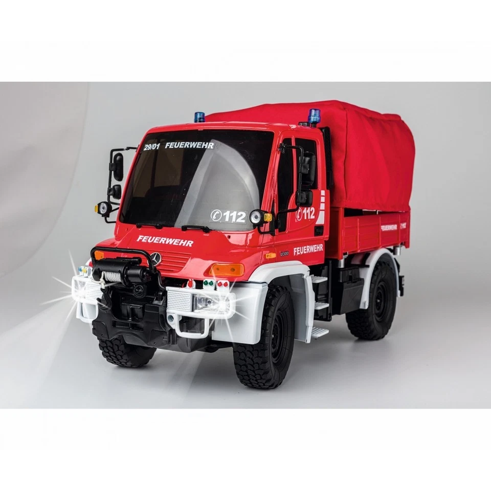 Carson 907721 1:12 MB Unimog U300 Feuerwehr 2,4G 100% RTR 500907721 - Bild 3 von 4
