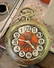 Spartus Have Another Backwards Running Wall Clock