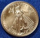 A 2000 US Gold Eagle 1/10th $5 Nice Coin