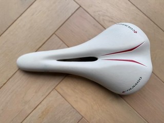 Colnago z5 road bike saddle white