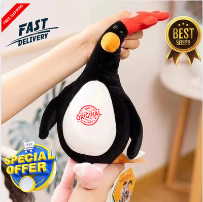 30 cm Wallace & Gromit Feathers Mcgraw 6 Zoll Plüsch Brandneu mit Etikett Stofftier