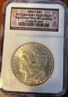 1884-o Morgan Dollar NGC BU Fitzgerald Collection Nevada Club Reno Hoard