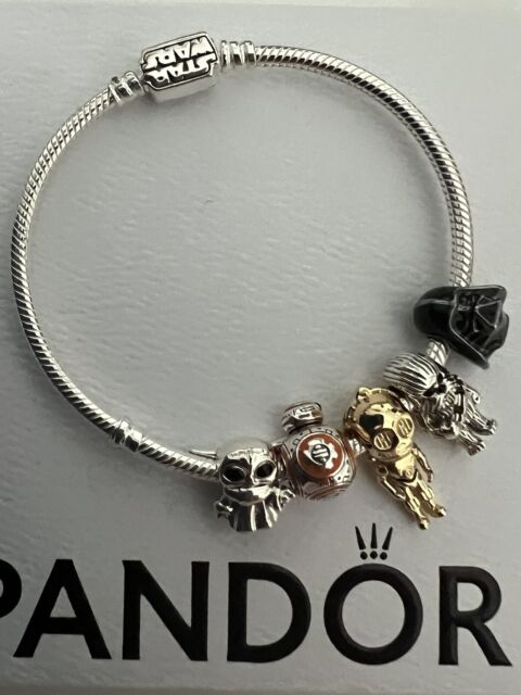 Authentic Pandora 19cm Star Wars Bracelet inc 5 Beads SY8786 Authentic Pandora 19cm Star Wars Bracelet inc 5 Beads SY8786