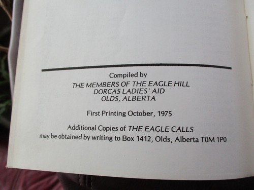 The Eagle Calls History Eagle Hill District Alberta Canada 1975 Scarce HB 5 - Picture 17 of 18