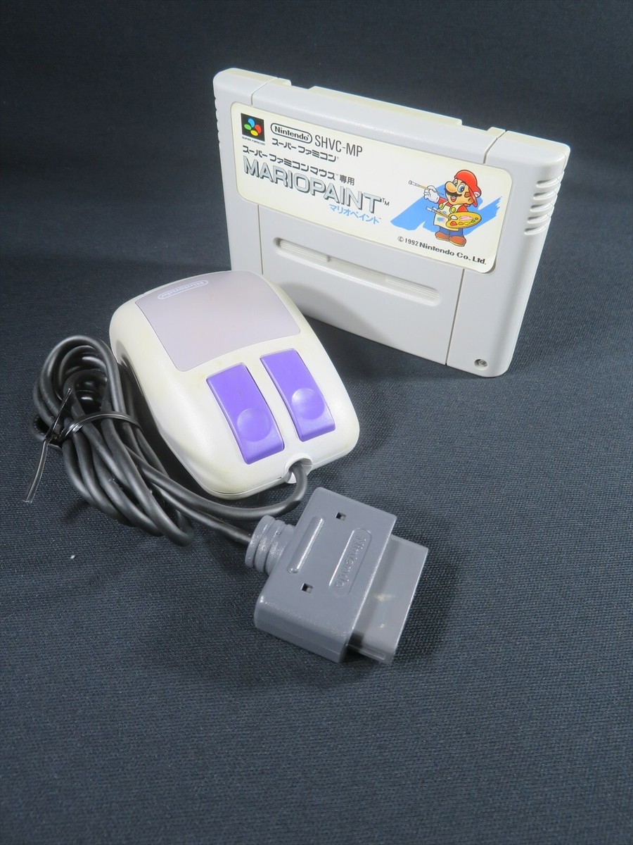 Super Famicom mouse Mario Paint Nintendo Japan SNES SFC Super Famicom mouse Mario Paint Nintendo Japan SNES SFC