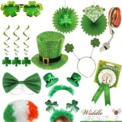 St Patrick S Day Decorations Dress Up Novelty Party Items