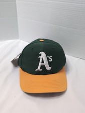 OAKLAND A's Hat/Cap Snapback YOUTH Green Adjustable MLB Baseball NWT