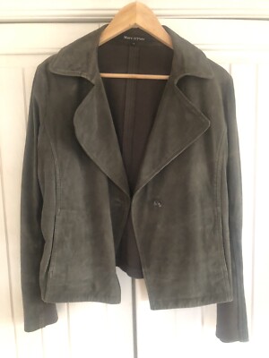 Lederjacke Marco Polo Damen Gr. 42 Oliv grün *NP: 299 *