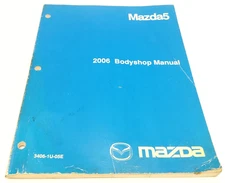 2006 Mazda5 Factory Original Bodyshop Manual Book