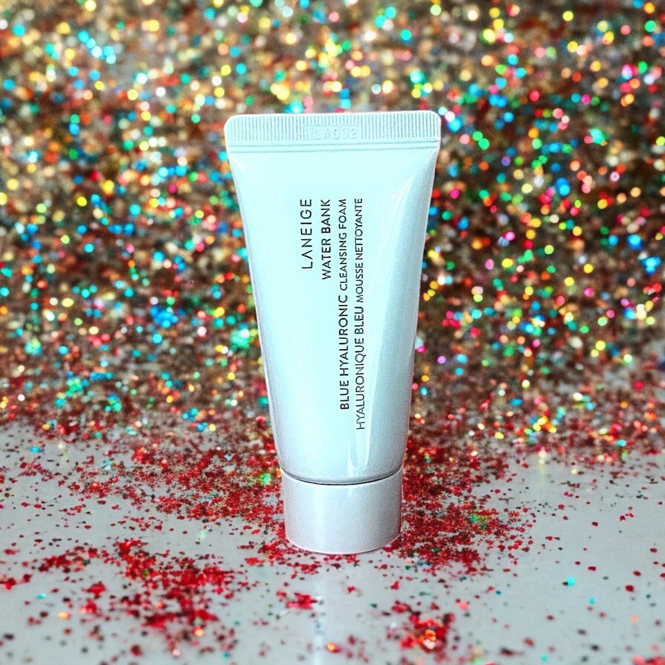 LANEIGE Water Bank Blue Hyaluronic Cleansing Foam 1.05oz New Without Box Sealed - Image 4 of 4