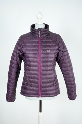 Ladies Rab Microlight Burgundy Down 
