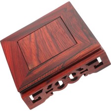 Statue Base Wood Display Stand Vase Stand Figurine Display Base Wooden Base