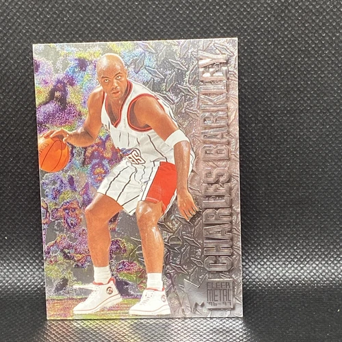 1996-97 Metal #172 Charles Barkley Precious Metal Houston Rockets (R)