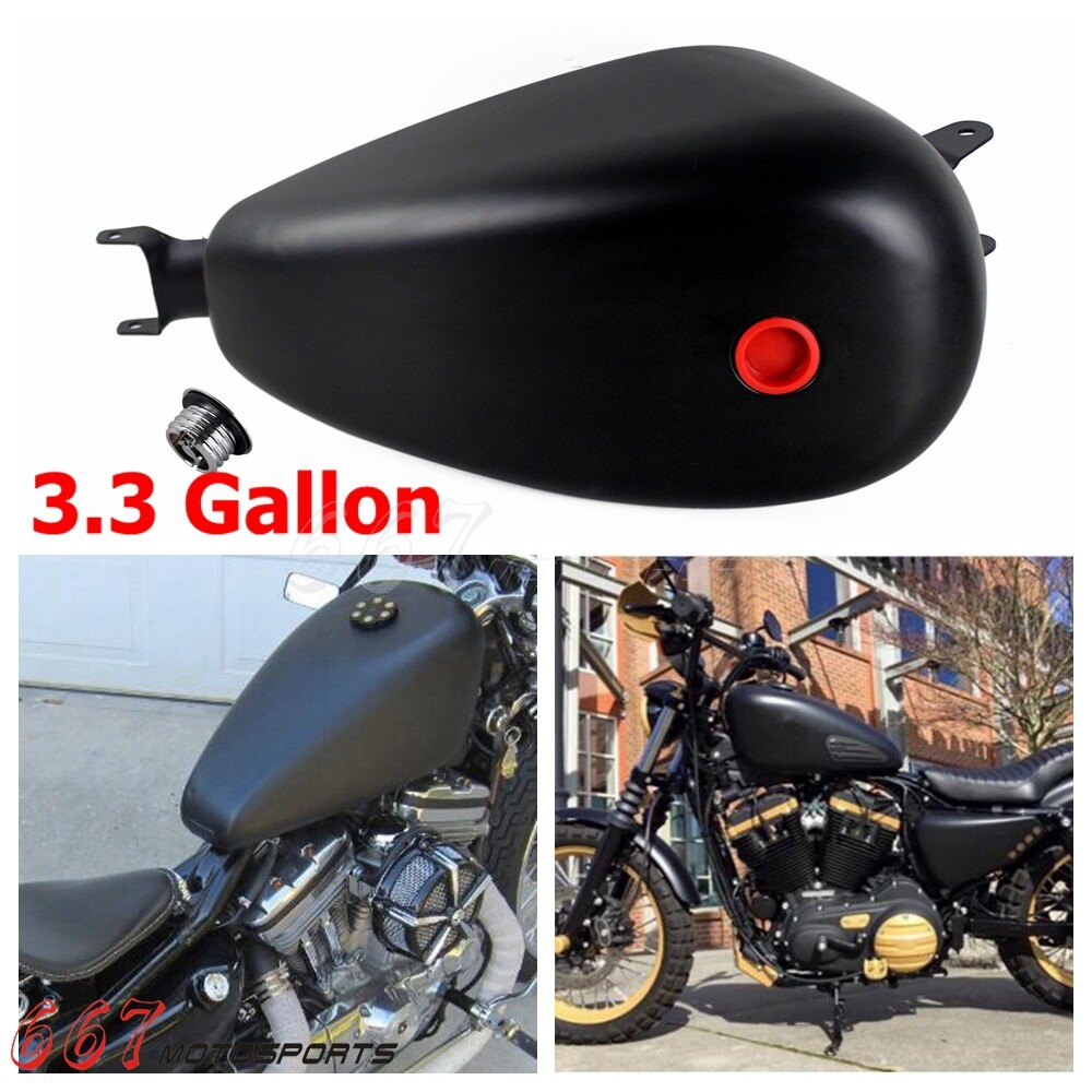 3.3 Gallon Gas Tank For Harley Sportster XL1200L XL1200C XL1200R
