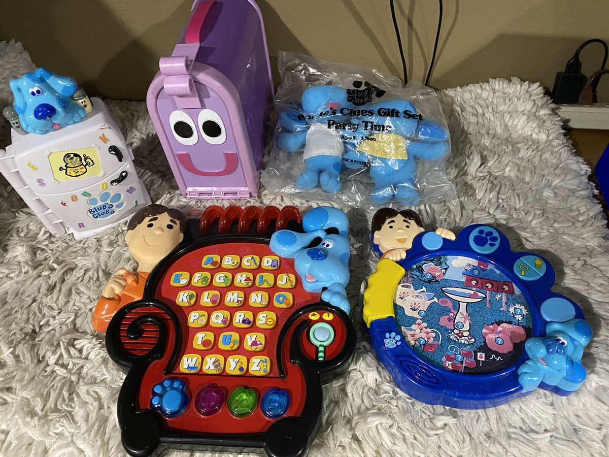 Blues Clues Joe Spielzeug Mattel 2002 Blue's Clues & Joe Electronic