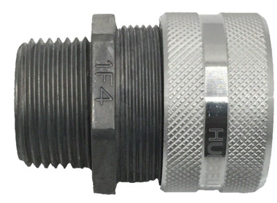 ZS310 KILLARK CONNECTORECTOR STRAIGHT 1-INCH .625-.750 YELLOW