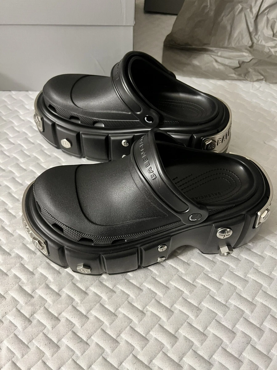 BALENCIAGA HARDCROCS™ ミュール ハードクロックス 39 黒 - dzhistory.com