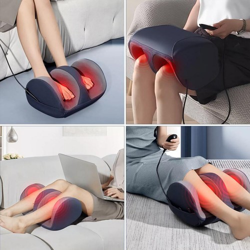Shiatsu Foot and Calf Massager Machine with Heat Deep Kneading for Circulation - Picture 2 of 19