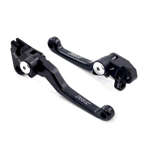 Leviers Frein & Embrayage Moto Kawasaki KX65 KX85 KX125 KX250 - Vert Aluminium CNC
