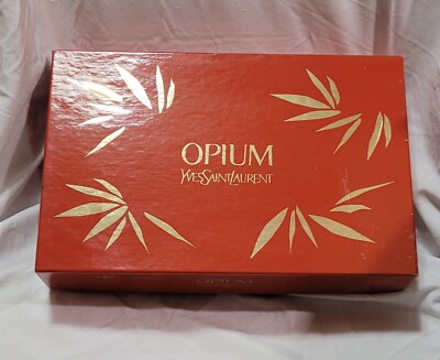 Opium by YSL Yves Saint Laurent Boxed Gift Set 4 pc. Vintage