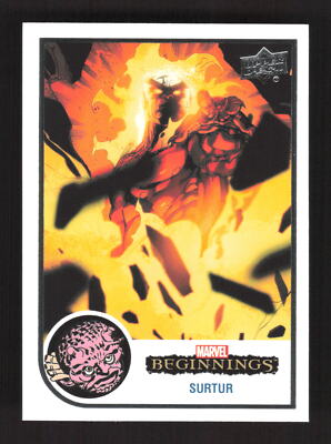 2022 Upper Deck Marvel Beginnings Volume 2, Series 1 #20 Surtur