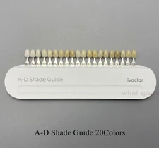 lvoclar Vivadent Dental Teeth Shade Guide A-D 20 color Porcelain Tooth Bas