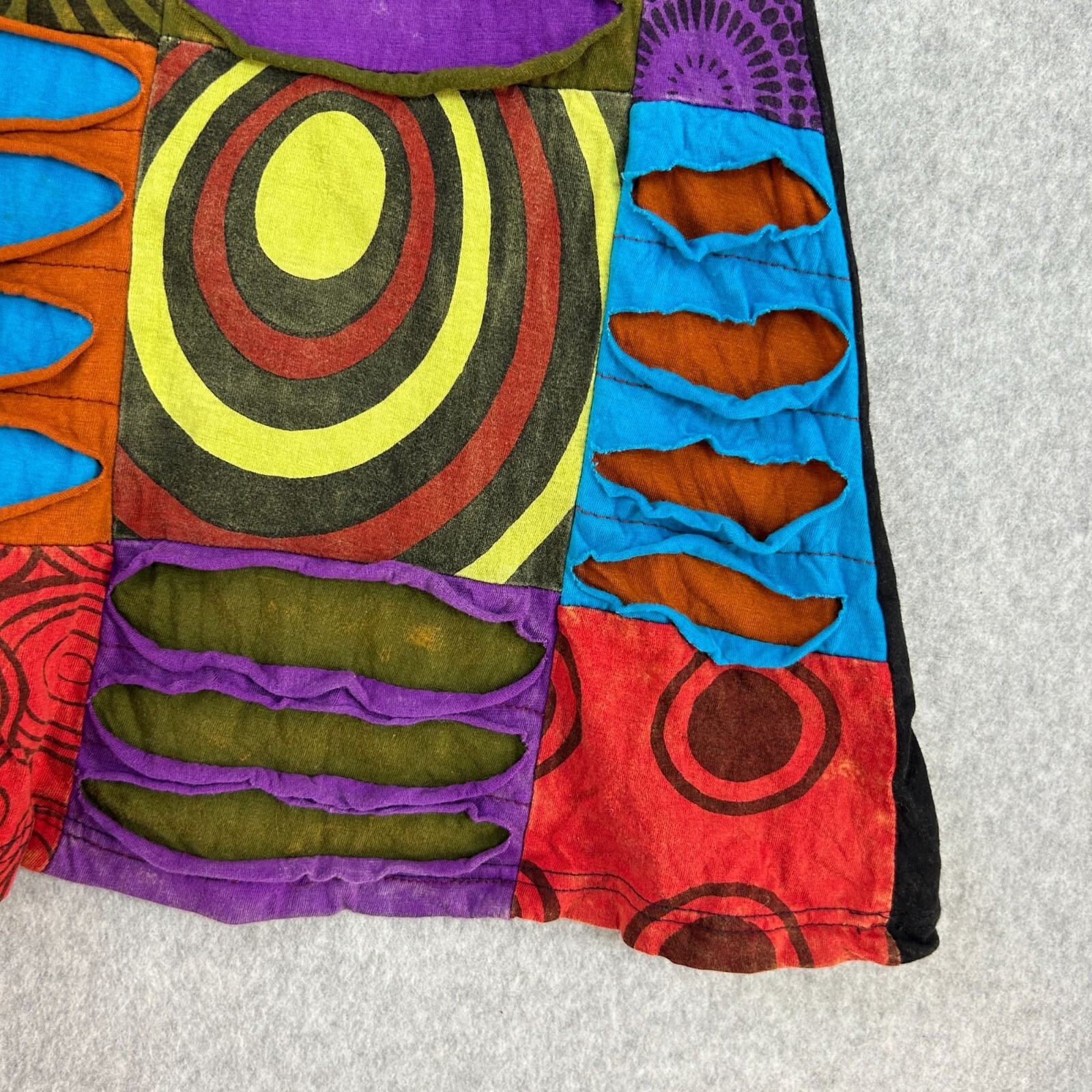 Rising International Size Large Patchwork Tunic /… - image 7