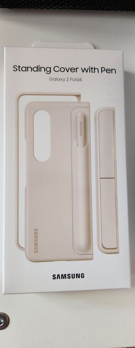 NEW Genuine OEM Samsung Galaxy Z Fold 4 Standing Cover with S Pen