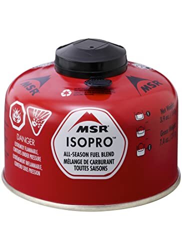 MSR IsoPro Fuel Canister for Backpacking and Camping Stoves,